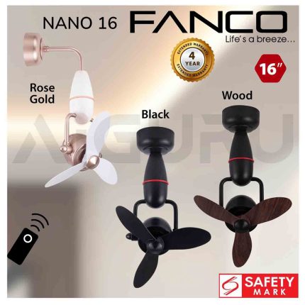 Fanco-Nano16-3-blades-fan