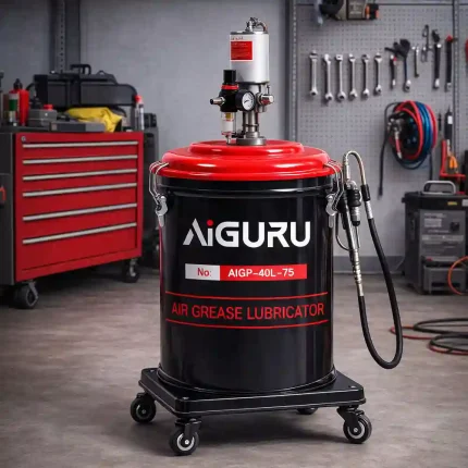 Air Grease Lubricator 40L Pneumatic Fits 20L Bucket AIGP-40L-75 OEM