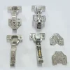 concealed hinge components for cabinet door installation