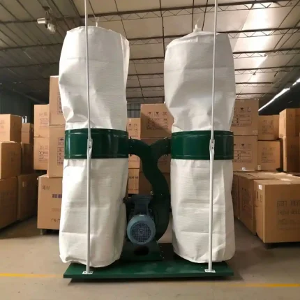 industrial dust collector dual bag filtration system