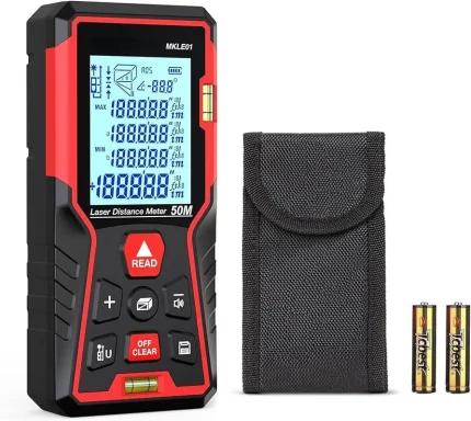 industrial laser distance meter 50m handheld measuring device