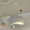 industrial pendant light dome fixture for commercial interior lighting