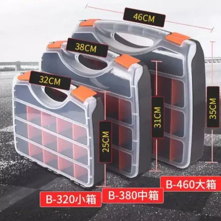 portable parts storage organizer B‑series modular compartment for industrial use