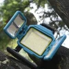 Portable Solar‑Powered LED Work Light (Multi‑Panel Design) solar powered LED work light used for outdoor and emergency lighting